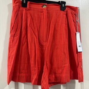 Draper James Red Linen set
